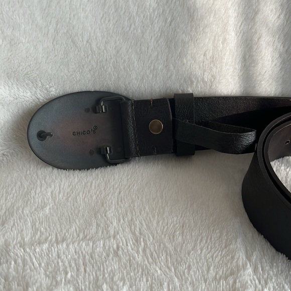 Chico’s belt size small genuine leather - Picture 8 of 9